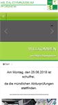 Mobile Screenshot of hilda-pforzheim.info